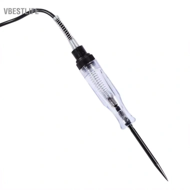 VBESTLIFE Máy kiểm tra điện áp 6V-12V-24V DC cho ô tô, xe tải – Mạch thép carbon, đầu dò dài, bút bóng đèn – Giá ưu đãi 83.600₫