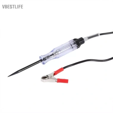 VBESTLIFE Máy kiểm tra điện áp 6V-12V-24V DC cho ô tô, xe tải – Mạch thép carbon, đầu dò dài, bút bóng đèn – Giá ưu đãi 83.600₫