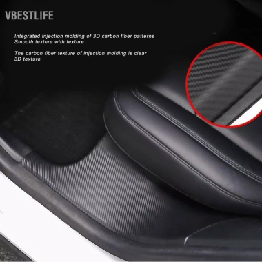 VBESTLIFE Miếng dán bảo vệ ngưỡng cửa ô tô 2 miếng, chịu mài mòn, lắp nhanh, thay thế mặt trước 467.500₫