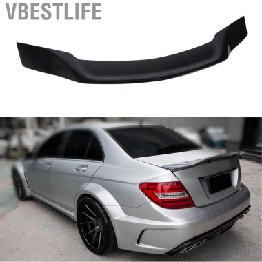 VBESTLIFE Nắp Cốp Đuôi Xẻ Tà Cánh Bóng Đen giảm tiếng ồn - Phù hợp C W204 C180 C250 C63 - 999.900₫ 2