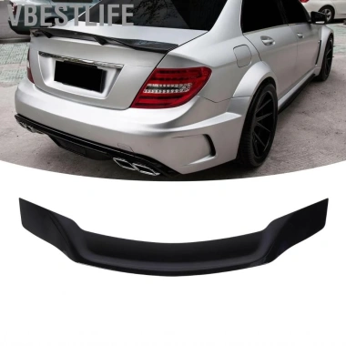 VBESTLIFE Nắp Cốp Đuôi Xẻ Tà Cánh Bóng Đen giảm tiếng ồn - Phù hợp C W204 C180 C250 C63 - 999.900₫ 4