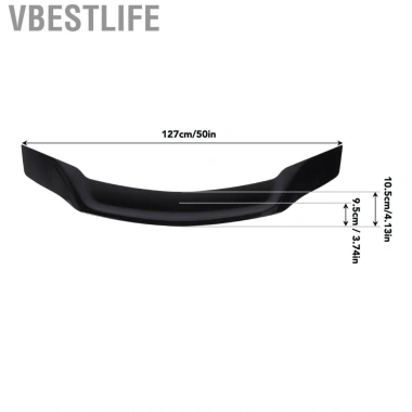 VBESTLIFE Nắp Cốp Đuôi Xẻ Tà Cánh Bóng Đen giảm tiếng ồn - Phù hợp C W204 C180 C250 C63 - 999.900₫ 6