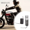 VBESTLIFE Người giữ cốc xe máy Fydun PU Leather - Điều chỉnh chai nước, màu nâu 4
