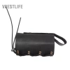 VBESTLIFE Người giữ cốc xe máy Fydun PU Leather - Điều chỉnh chai nước, màu nâu 10