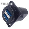 VBESTLIFE Ổ cắm nối USB loại D, kết nối ổn định, gắn bảng điều khiển cho 86 tủ máy, vỏ bạc - Giá chỉ 207.900₫ 8