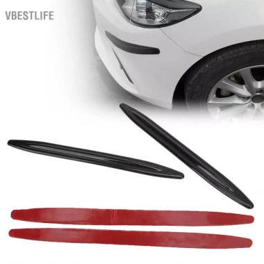 VBESTLIFE Ốp Lưng 2 Xe Trước Sau - Bảo Vệ Cửa, Chống Trầy Xước, Dải Đen Bóng