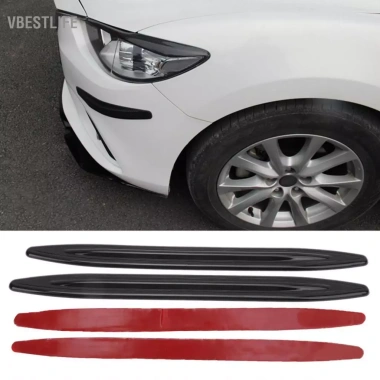 VBESTLIFE Ốp Lưng 2 Xe Trước Sau - Bảo Vệ Cửa, Chống Trầy Xước, Dải Đen Bóng 2