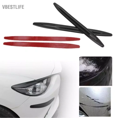 VBESTLIFE Ốp Lưng 2 Xe Trước Sau - Bảo Vệ Cửa, Chống Trầy Xước, Dải Đen Bóng 4