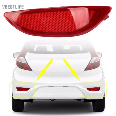VBESTLIFE Ốp phản quang cản sau đỏ - Thay thế sốc cho Accent LE SE, 115.500₫ 2