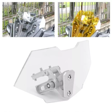 VBESTLIFE Pissente Mở Rộng Xe Máy Acrylic Clip Chắn Gió Điều Chỉnh 8,58x4,33in Trong Suốt - Giá Ưu Đãi 486.200 VND