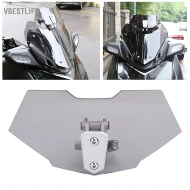 VBESTLIFE Pissente Mở Rộng Xe Máy Acrylic Clip Chắn Gió Điều Chỉnh 8,58x4,33in Trong Suốt - Giá Ưu Đãi 486.200 VND