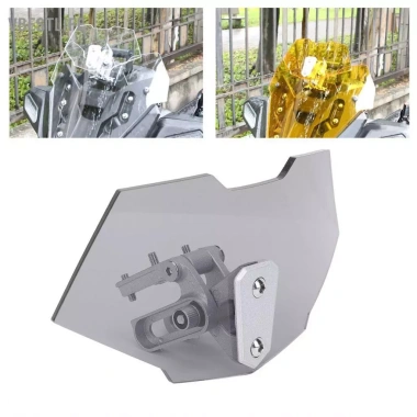 VBESTLIFE Pissente Mở Rộng Xe Máy Acrylic Clip Chắn Gió Điều Chỉnh 8,58x4,33in Trong Suốt - Giá Ưu Đãi 486.200 VND