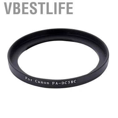 VBESTLIFE Ring Adapter FA-DC58C Đen 58mm Hợp Kim Bền Đẹp cho Canon PowerShot G1X Giá 141.900