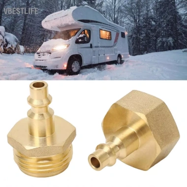 VBESTLIFE RV Winterize Blowout Adaptor - Vòi Rugged Garden, Lắp cho thuyền cắm trại, Giá ưu đãi 166.100 VND 2