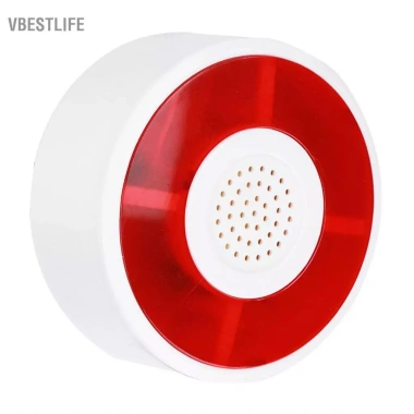 VBESTLIFE Sonew DC 12V LED Nhấp Nháy Đèn An Ninh, Hệ Thống Báo Động, Còi Hú Acousto-Optic - Giá chỉ 185.900₫ 6