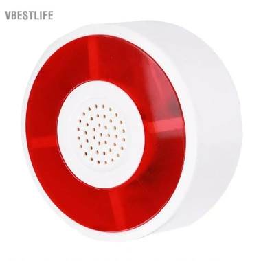 VBESTLIFE Sonew DC 12V LED Nhấp Nháy Đèn An Ninh, Hệ Thống Báo Động, Còi Hú Acousto-Optic - Giá chỉ 185.900₫ 7