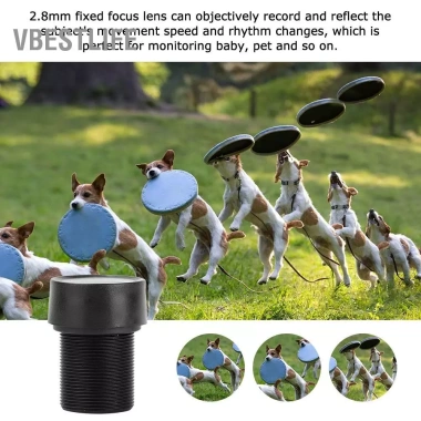 VBESTLIFE Sonew Ống kính camera an ninh CCTV 2.8mm 3MP HD góc rộng 115 độ phụ kiện thay thế giá ưu đãi 103,400₫