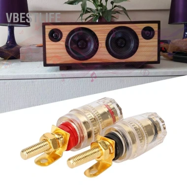 VBESTLIFE SUNGOOYUE Mạ Vàng Chuối – Ổ Cắm Pha Lê, Jack Liên Kết Bài Loa, 81.400₫ 3