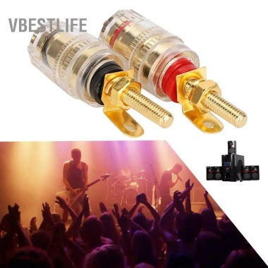 VBESTLIFE SUNGOOYUE Mạ Vàng Chuối – Ổ Cắm Pha Lê, Jack Liên Kết Bài Loa, 81.400₫ 4