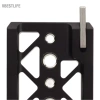 VBESTLIFE Tấm khớp an toàn 1/4‑3/8 inch, lưỡi lê 5, hợp kim nhôm nhẹ - Giá đỡ BMPCC4K6K A7S3JTZ chỉ 820.600₫ 9