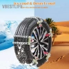 VBESTLIFE Tbest 2 Xích Tuyết Chống Trượt Lốp SUV Xe Tải 205‑225mm Thép Mangan 5