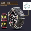 VBESTLIFE Tbest 2 Xích Tuyết Chống Trượt Lốp SUV Xe Tải 205‑225mm Thép Mangan 6