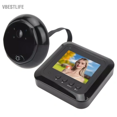 VBESTLIFE Trình xem cửa 2.4 inch AntiPry Nhạc chuông video ống kính gia đình văn phòng khách sạn