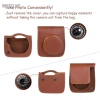 VBESTLIFE Túi Bảo Vệ Da Vintage Dây Đeo Cho Fujifilm Instax Mini 90 Phim Tức Thì 6