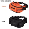 VBESTLIFE Túi đeo hông chống nước, dung tích lớn, dây điều chỉnh, màu cam, nam - đi bộ, chạy 4