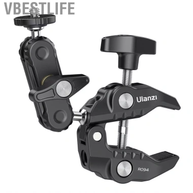 VBESTLIFE Ulanzi R094 Giá đỡ bóng siêu kẹp đa chức năng hợp kim nhôm đầu bi xoay 360 độ kép 1/4-3/8 inch chịu tải 1,5kg giá chỉ 385.000 VND