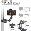VBESTLIFE Ulanzi R094 Giá đỡ bóng siêu kẹp đa chức năng hợp kim nhôm đầu bi xoay 360 độ kép 1/4-3/8 inch chịu tải 1,5kg giá chỉ 385.000 VND 6