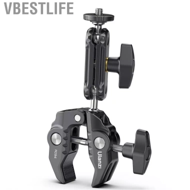 VBESTLIFE Ulanzi R094 Giá đỡ bóng siêu kẹp đa chức năng hợp kim nhôm đầu bi xoay 360 độ kép 1/4-3/8 inch chịu tải 1,5kg giá chỉ 385.000 VND