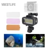 VBESTLIFE Vỏ Case Chống Nước Độ Sâu Lặn, Đèn LED Chiếu Sáng, Chụp Ảnh Dưới Nước 5