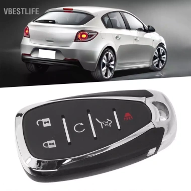 VBESTLIFE Vỏ chìa khóa xe thông minh 5 nút Cruze Malibu - Chống rơi, chắc chắn, 239.800₫ 2