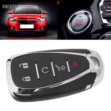 VBESTLIFE Vỏ chìa khóa xe thông minh 5 nút Cruze Malibu - Chống rơi, chắc chắn, 239.800₫ 4