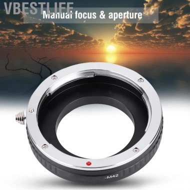 VBESTLIFE Vòng chuyển đổi hợp kim EOS-M42 cho ngàm Canon EF/EF-S - Giá 341.000₫