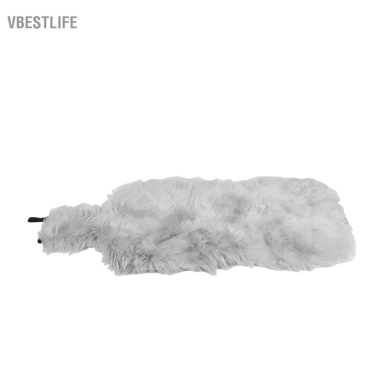 VBESTLIFE WODHMIEY Vỏ bọc ghế ô tô da cừu mềm mại, ấm áp, thoáng khí, chống mài, màu xám cho SUV, Xe tải, Van