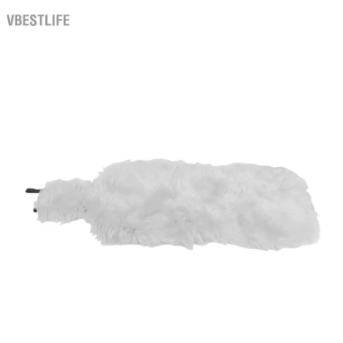 VBESTLIFE WODHMIEY Vỏ bọc ghế ô tô da cừu mềm mại, ấm áp, thoáng khí, chống mài, màu xám cho SUV, Xe tải, Van