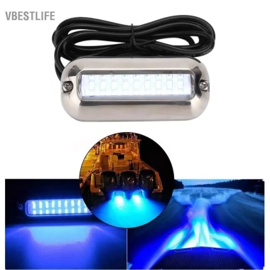 VBESTLIFE Yosoo Blue 27 LED Đèn dưới nước 74LM IP68 - Đèn trại thuyền, 304.700₫