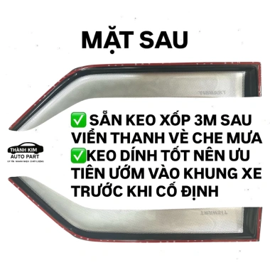 Vè che mưa xe du lịch Ford Transit 16 chỗ trắng chấm bi 2.014-2.023 1 cặp 2 miếng giảm giá 4