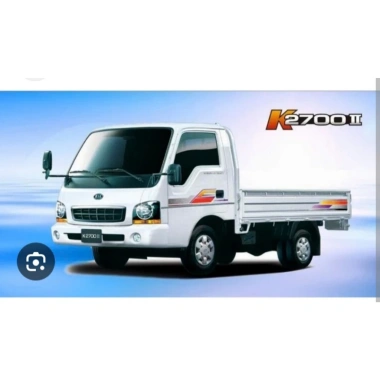Vè che mưa xe tải KIA K2.700 nhựa đen dẻo có keo dán - Giá 1 cap 217.000₫ 2