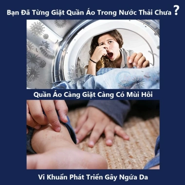 Vệ sinh máy giặt Bột tẩy lồng 250ml - Làm sạch sâu 99% vi khuẩn, hiệu quả cao 2