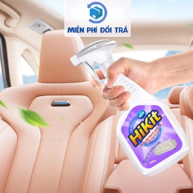 Vệ sinh nội thất ô tô & tẩy ghế da HiKit - Giá ưu đãi 200.000đ, bảo vệ da