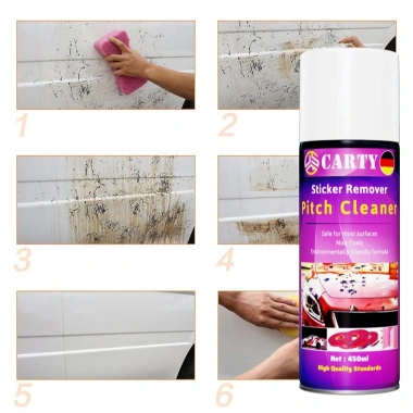 Vệ sinh ô tô toàn diện - Tẩy ngoại thất, nước rửa xe CARTY 450ml - Chỉ 130.000đ