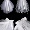 Veil Trắng Lãng Mạn Nơ Phồng - Phụ Kiện Cô Dâu Đám Cưới, Giá 39.600 VND 6