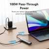 Vention Hub Type-C 6 trong 1 PD100W Mini - USB-A, USB3.0 5Gbps, HDMI, Tốc độ cao, Giá ưu đãi 355.300₫ 3