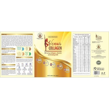 Venus Collagen 500g - Dưỡng da, tăng đàn hồi, giảm nếp nhăn, chỉ 860.000 VND