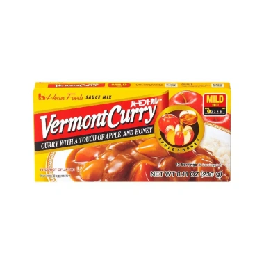 Vermont Curry Không Cay 230g Vị Táo Mật Ong - Viên Xốt Nhật Bản 12 Phần 99k