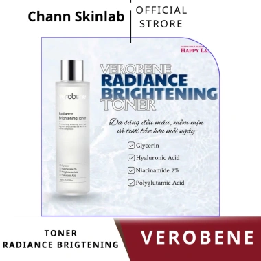 Verobene Radiance Brightening Toner 150ml - Toner làm sáng da, tăng rạng rỡ, giá ưu đãi 115.000 VND
