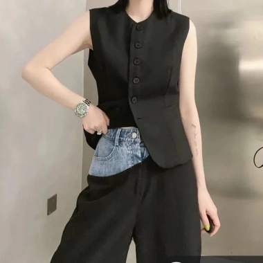 Vest cao cấp thiết kế eo hẹp thon gọn - Bộ đồ vest nam 7.6 giảm giá 453.518₫